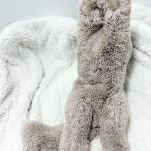 Douglas Cuddle Toy Gray Cat Plush 18” Stuffed Animal – Soft Floppy Kitty - Picture 6 of 8